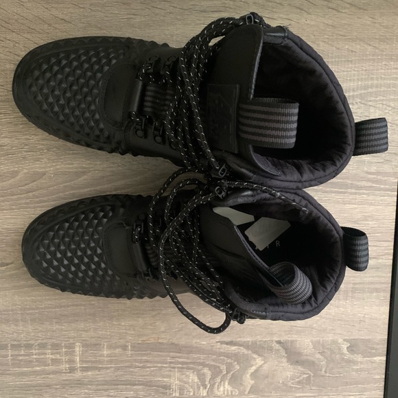 Nike Lunar Force 1 Duck Boot Black - Picture 4 of 7